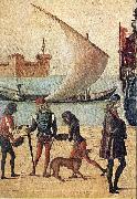 Arrival of the English Ambassadors (detail) f CARPACCIO, Vittore